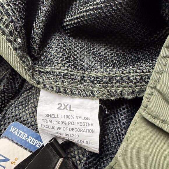 Magellan Convertible Pants Mens 2XL Green Outdoor Fishing Water Repel Hike 40x31 - Picture 11 of 15